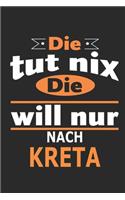 Die tut nix Die will nur nach Kreta