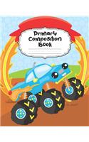 Monster Truck Primary Composition Book