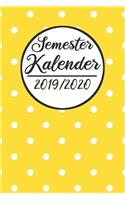 Semester Kalender 2019 / 2020: Semesterplaner 2019 2020 - Studienplaner A5, Semesterkalender, Timer, Uni Planer