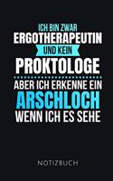 Ich Bin Zwar Ergotherapeutin Notizbuch: Lustiges Geschenk für eine Ergotherapeutin I Notizbuch, 110 linierte Seiten I Format 6x9 Zoll, DIN A5 I Soft Cover matt I