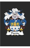 Puente: Puente Coat of Arms and Family Crest Notebook Journal (6 x 9 - 100 pages)