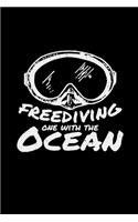 Freediving one with the ocean