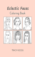Eclectic Faces Coloring Book