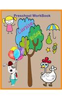 Cursive Writing Practice Preschool Workbook