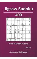 Jigsaw Sudoku Puzzles - 400 Hard to Expert vol. 10