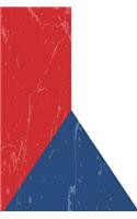 Czech Flag Journal: Czech Republic Travel Diary, Czechian Souvenir, Lined Journal to Write in