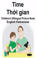 English-Vietnamese Time Children's Bilingual Picture Book