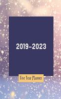 2019-2023 Five Year Planner: 60 Months Calendar with US Holidays, Schedule Organizer Planner, Monthly Calendar Planner, Agenda To Do List Planner (Volume 10)