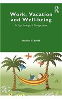 Work, Vacation and Well-being