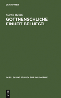 Gottmenschliche Einheit bei Hegel