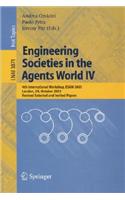 Engineering Societies in the Agents World IV