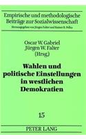 Wahlen und politische Einstellungen in westlichen Demokratien