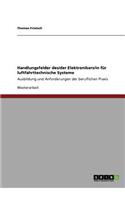 Handlungsfelder des/der Elektronikers/in für luftfahrttechnische Systeme