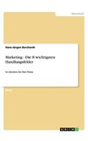 Marketing - Die 8 wichtigsten Handlungsfelder