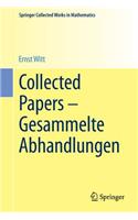 Collected Papers - Gesammelte Abhandlungen