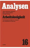 Arbeitslosigkeit