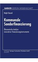 Kommunale Sonderfinanzierung