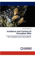 Incidence and Control of Honeybee Mite: (English)