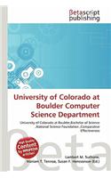 University of Colorado at Boulder Computer Science Department