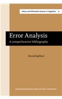Error Analysis