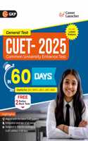 GKP NTA CUET 2025 : in 60 Days (DU / BHU / JNU / JMI / AMU) by Career Launcher (Includes 2 Free Online Mock Tests)