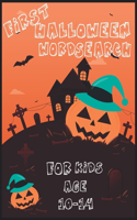 First Halloween Word Search for Kids Age 10-14