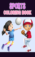 Sports Coloring Book