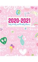 2020-2021 Daily Weekly and Monthly Planner