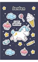 Happy Birthday Jordan (100 Cute Cartoon Decorations)