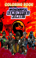 Coloring Book Wonderful Game Mortal Kombat