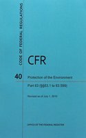 Code of Federal Regulations, Title 40, Protection of Environment, PT. 63 (SEC. 63.1-63.599), Revised as of July 1, 2010
