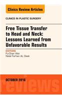 Free Tissue Transfer to Head and Neck: Lessons Learned from Unfavorable Results, an Issue of Clinics in Plastic Surgery