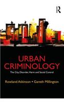 Urban Criminology