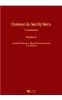 Ramesside Inscriptions, Setnakht, Ramesses III and Contemporaries