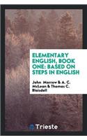 Elementary English, Book One