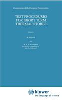 Test Procedures for Short Term Thermal Stores