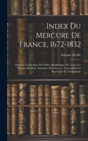 Index du Mercure de France, 1672-1832
