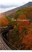 New Hampshire: Notebook. Diary. Journal. Blank Lined Paper. 120 pages