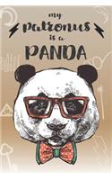 My Patronus is a Panda: Cute Panda Lovers Journal / Notebook / Diary / Birthday Gift (6x9 - 110 Blank Lined Pages)