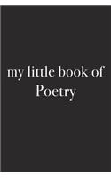 My Little Book of Poetry