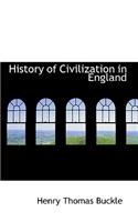 History of Civilization in England