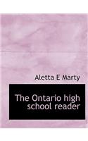 The Ontario High School Reader