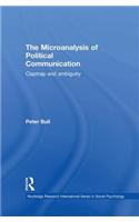 Microanalysis of Political Communication