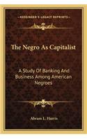 Negro as Capitalist