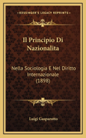 Il Principio Di Nazionalita