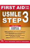 First Aid for the USMLE Step 3, Fifth Edition