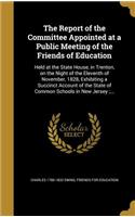 The Report of the Committee Appointed at a Public Meeting of the Friends of Education