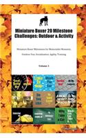 Miniature Boxer 20 Milestone Challenges