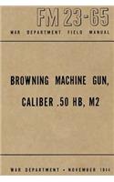 Browning Machine Gun, Caliber .50 HB, M2