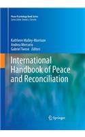 International Handbook of Peace and Reconciliation